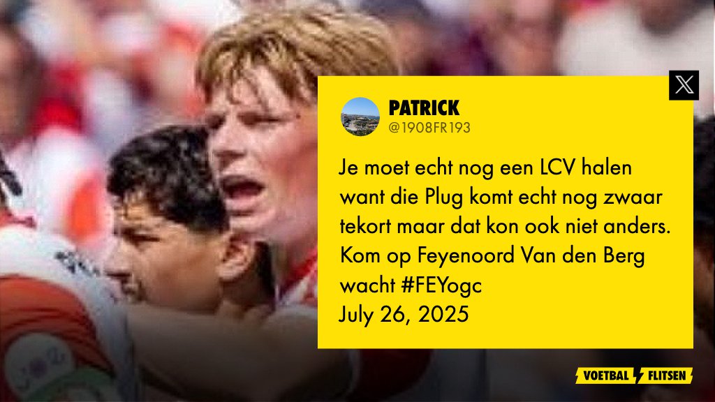 jan plug in actie bij feyenoord - nice. de verdediger krijgt veel kritiek