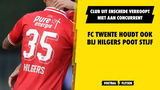 FC Twente houdt ook poot stijf bij Hilgers en verkoopt niet aan 'concurrent'