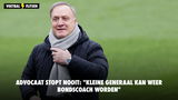 Advocaat stopt nooit: "Kleine generaal kan weer bondscoach worden"