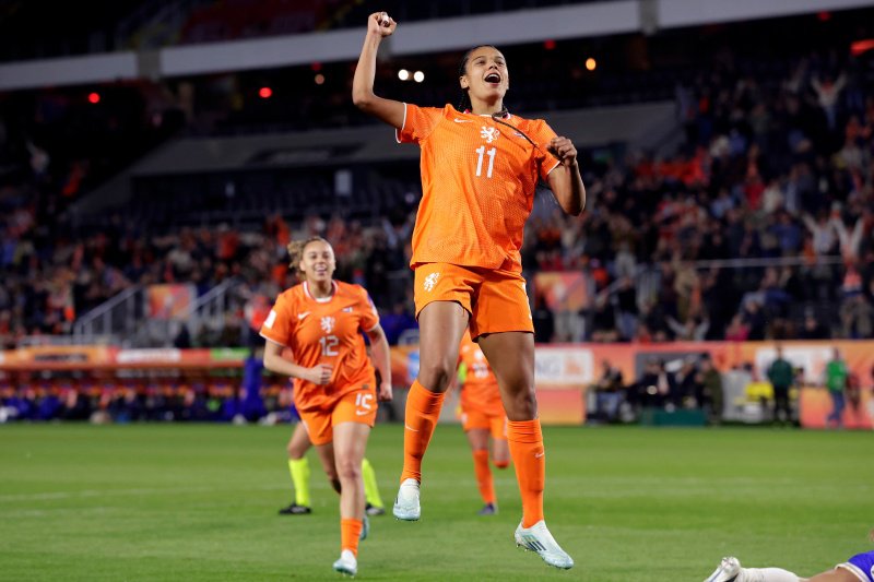 Esmee Brugts nam de 2-1 voor haar rekening