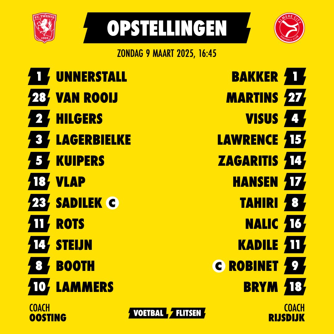 Alles over FC Twente - Almere City