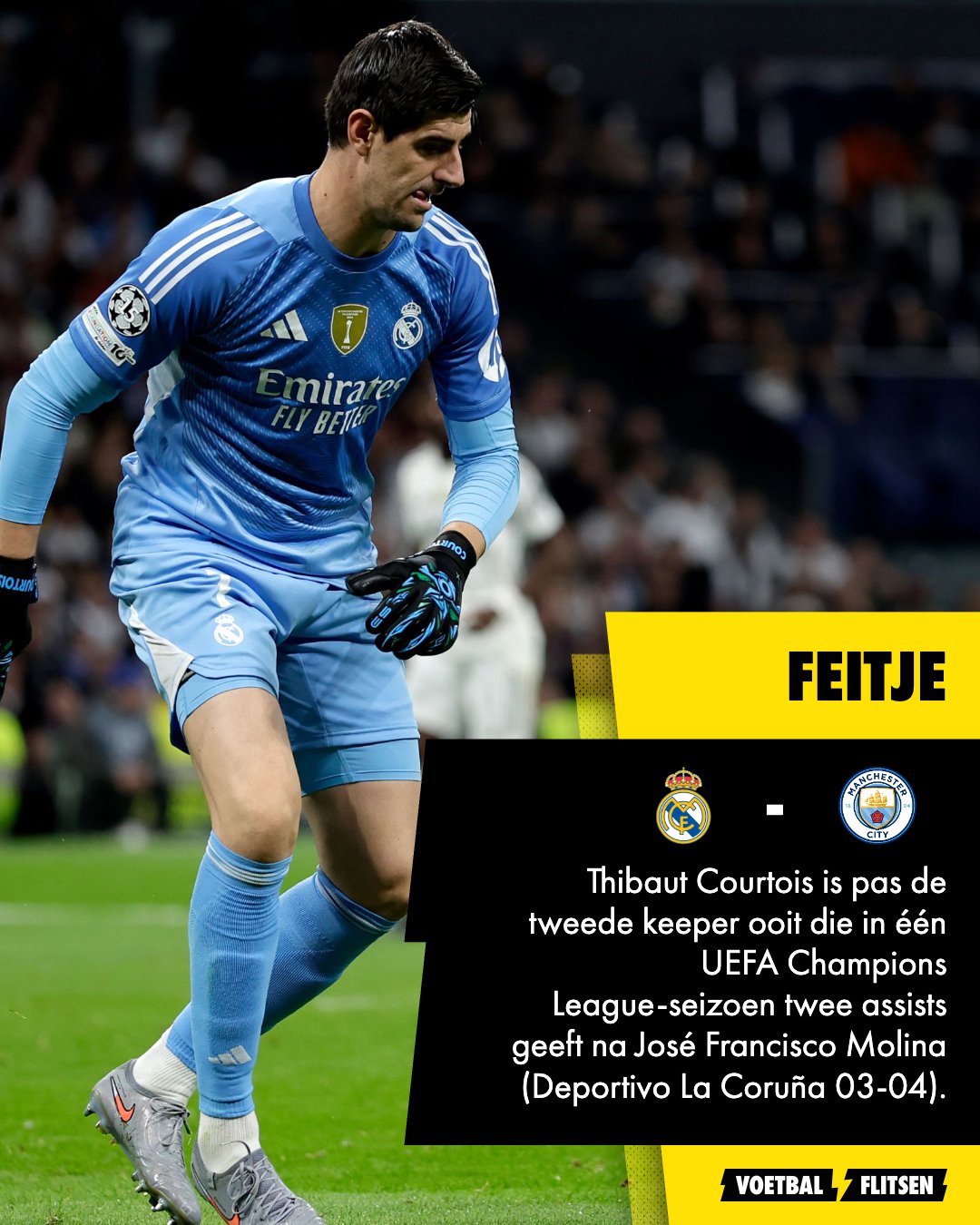 Van Mbappe tot Valverde: Courtois schrijft zeldzame CL-geschiedenis