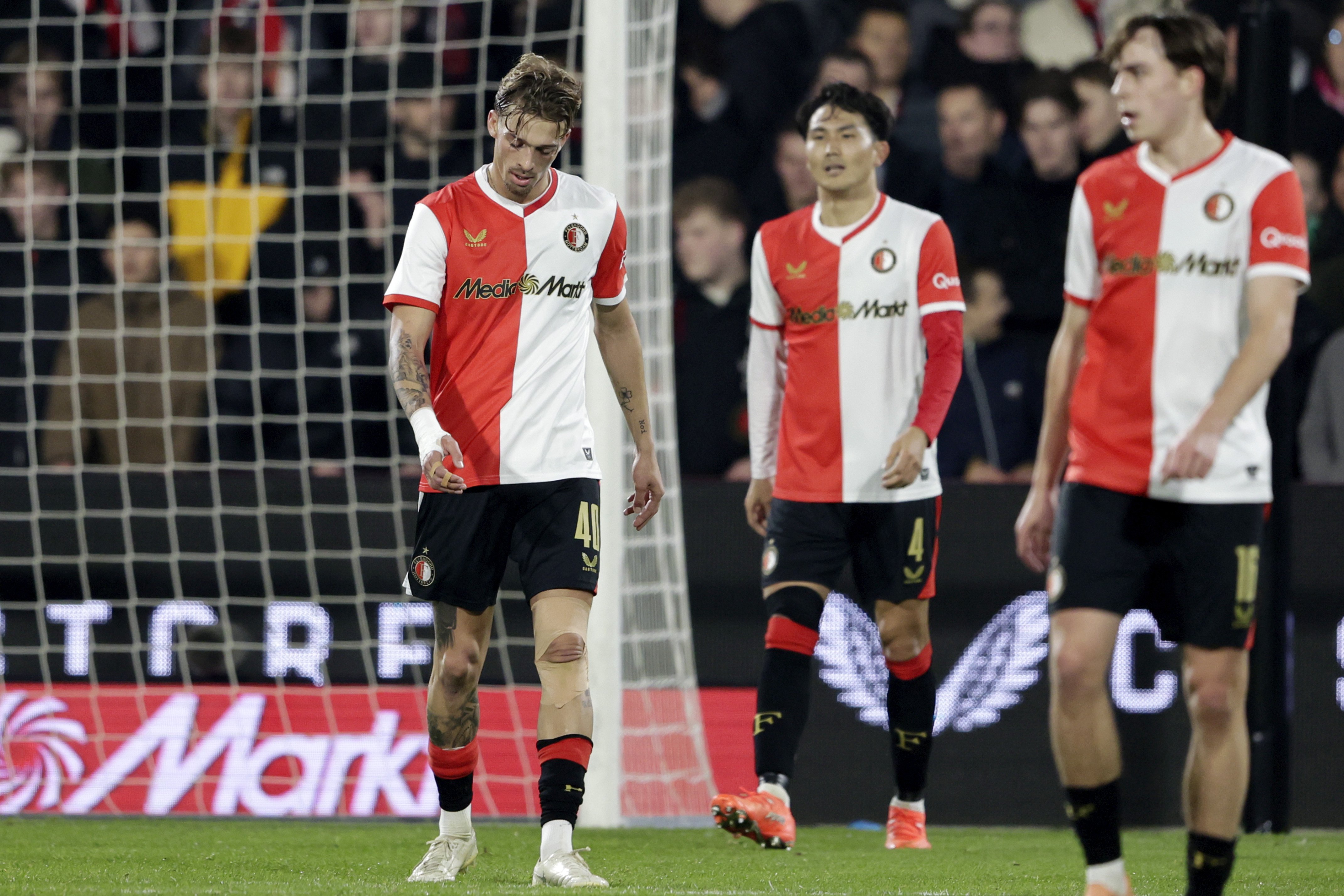 Feyenoord baalt na achterstand