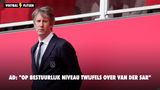 AD: "Op bestuurlijk niveau twijfels over Van der Sar"