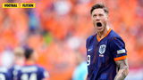 Wout Weghorst wist al te scoren op het EK