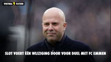 Slot voert één wijziging door voor duel met FC Emmen