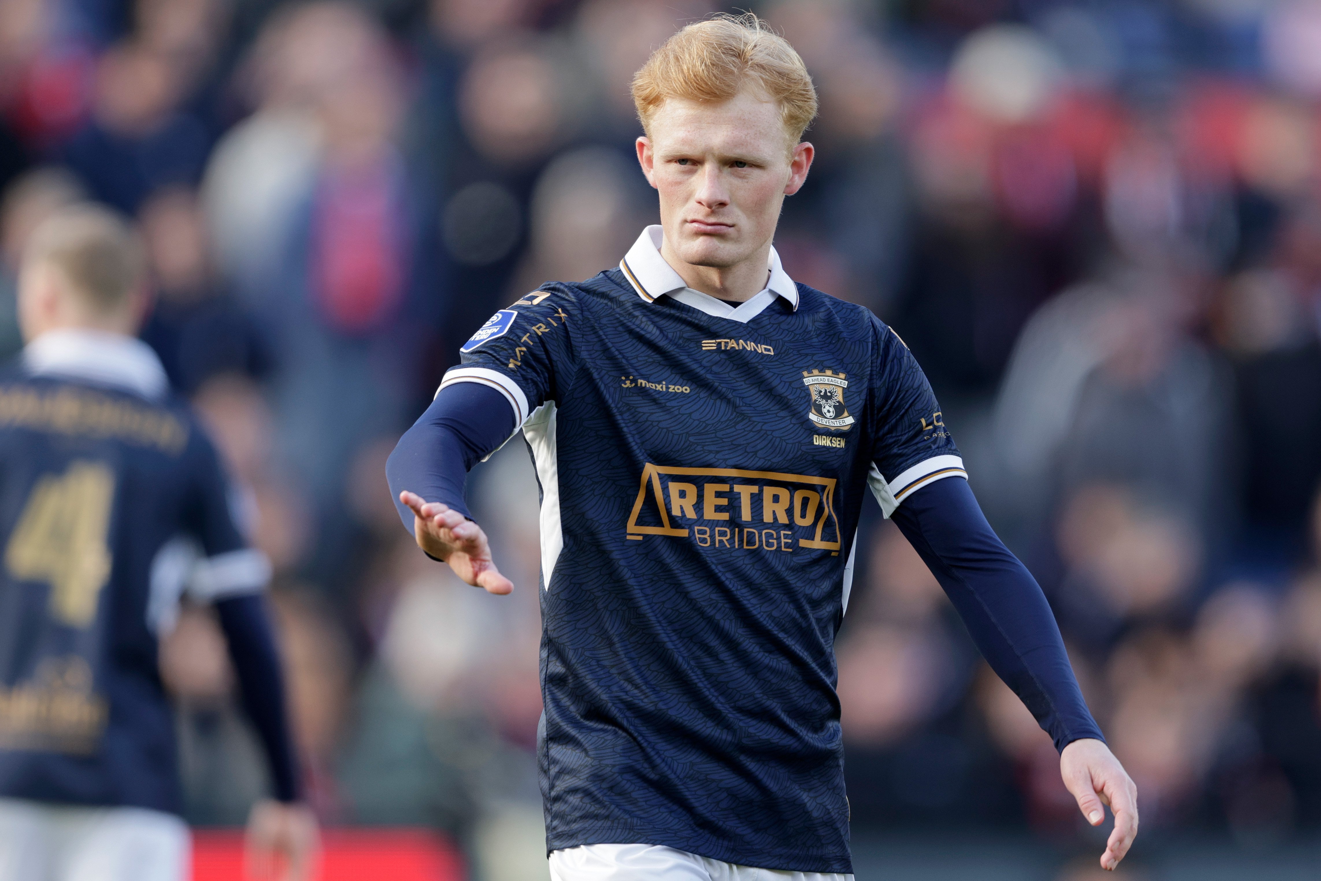 Go Ahead Eagles verder met 10 man