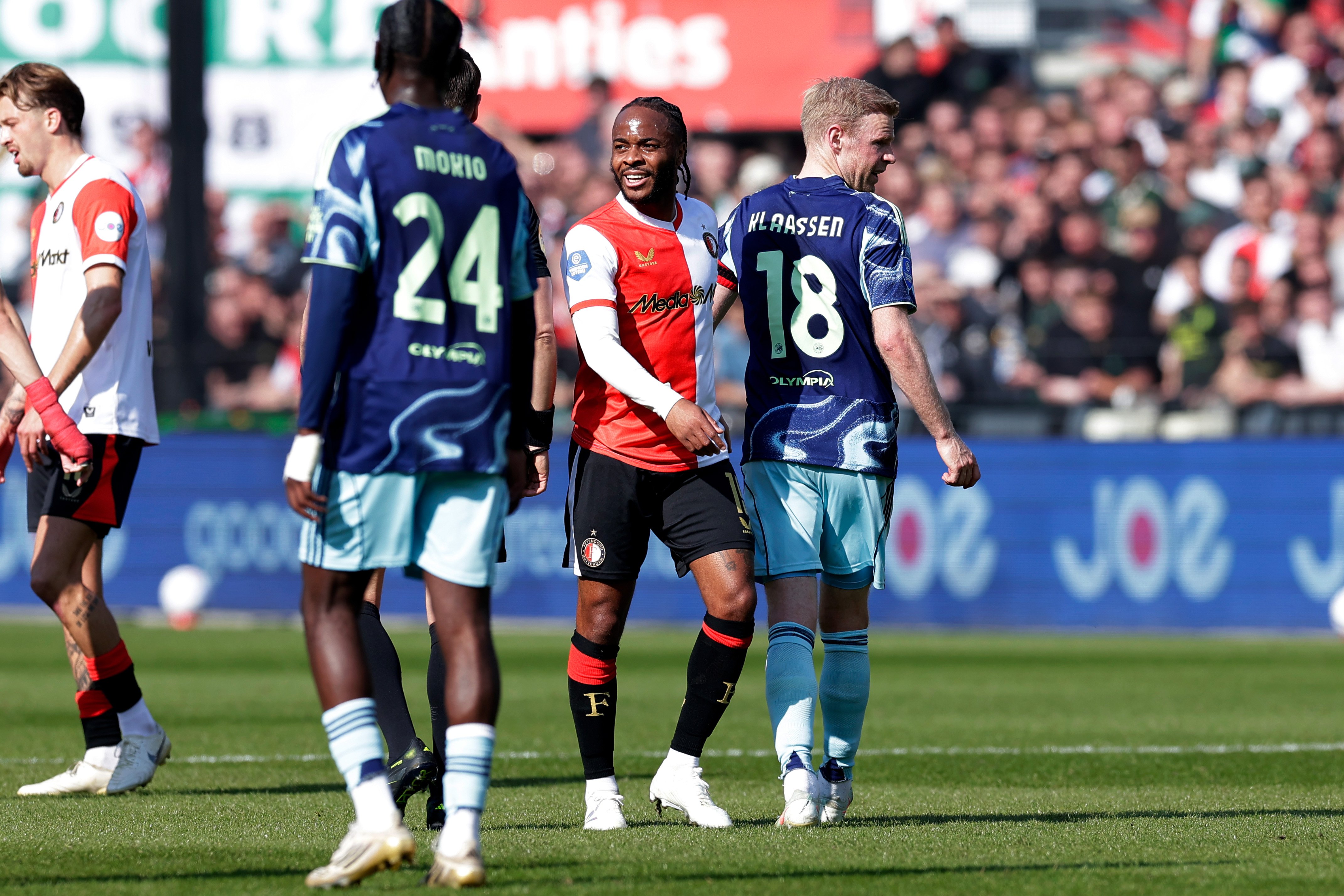 Het duel tussen Feyenoord en Ajax valt tot dusver tegen volgens kijker