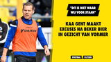 KAA Gent maakt excuses na beker bier in gezicht van Vormer: "Dit is niet waar wij voor staan"