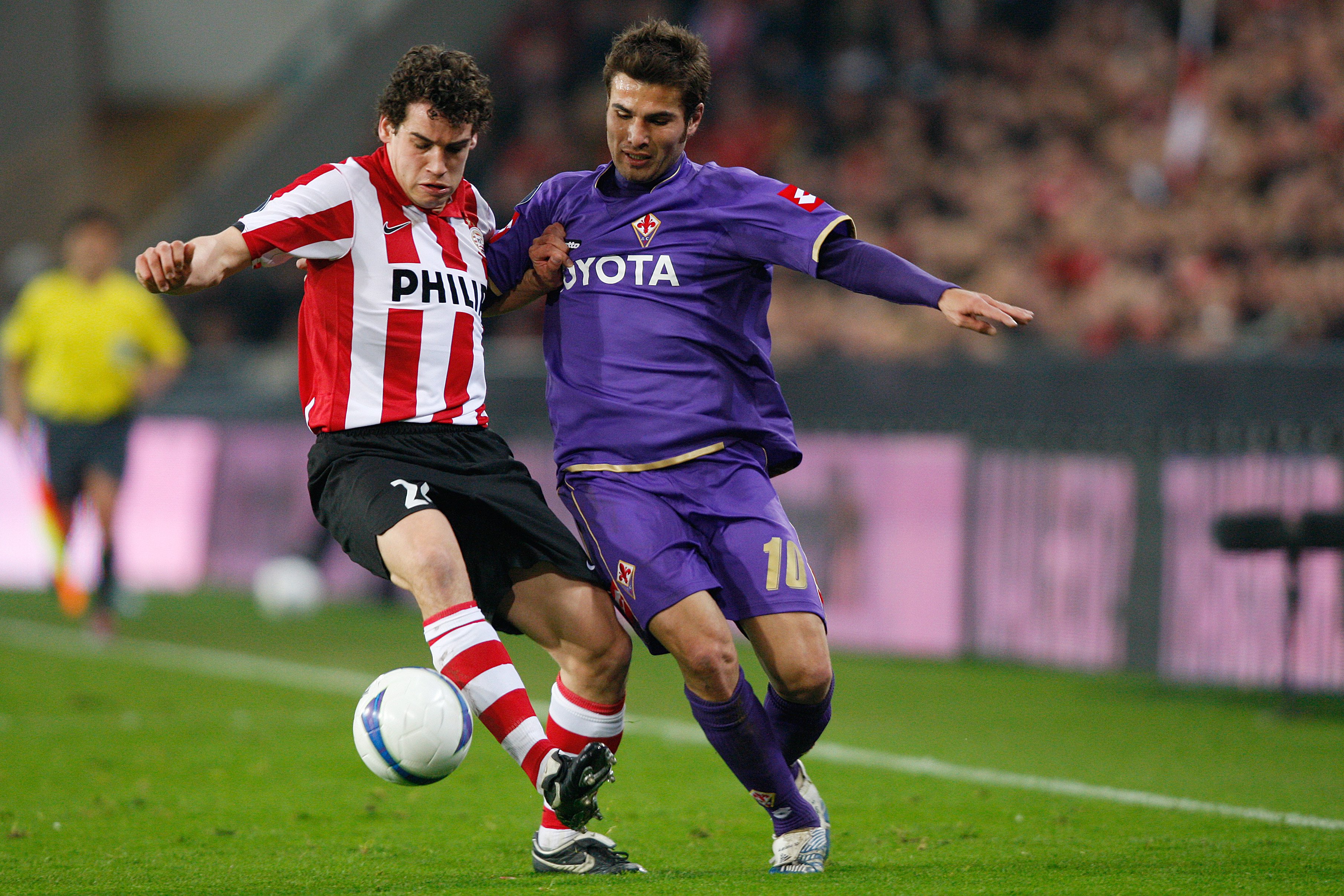 Dirk Marcellis in actie als speler van PSV, de club waarvoor hij tussen 2008 en 2016 uitkwam.
