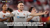 Oud-Ajacied Ocampos scoort 'no-look penalty' en schrijft bijzondere statistiek op zijn naam