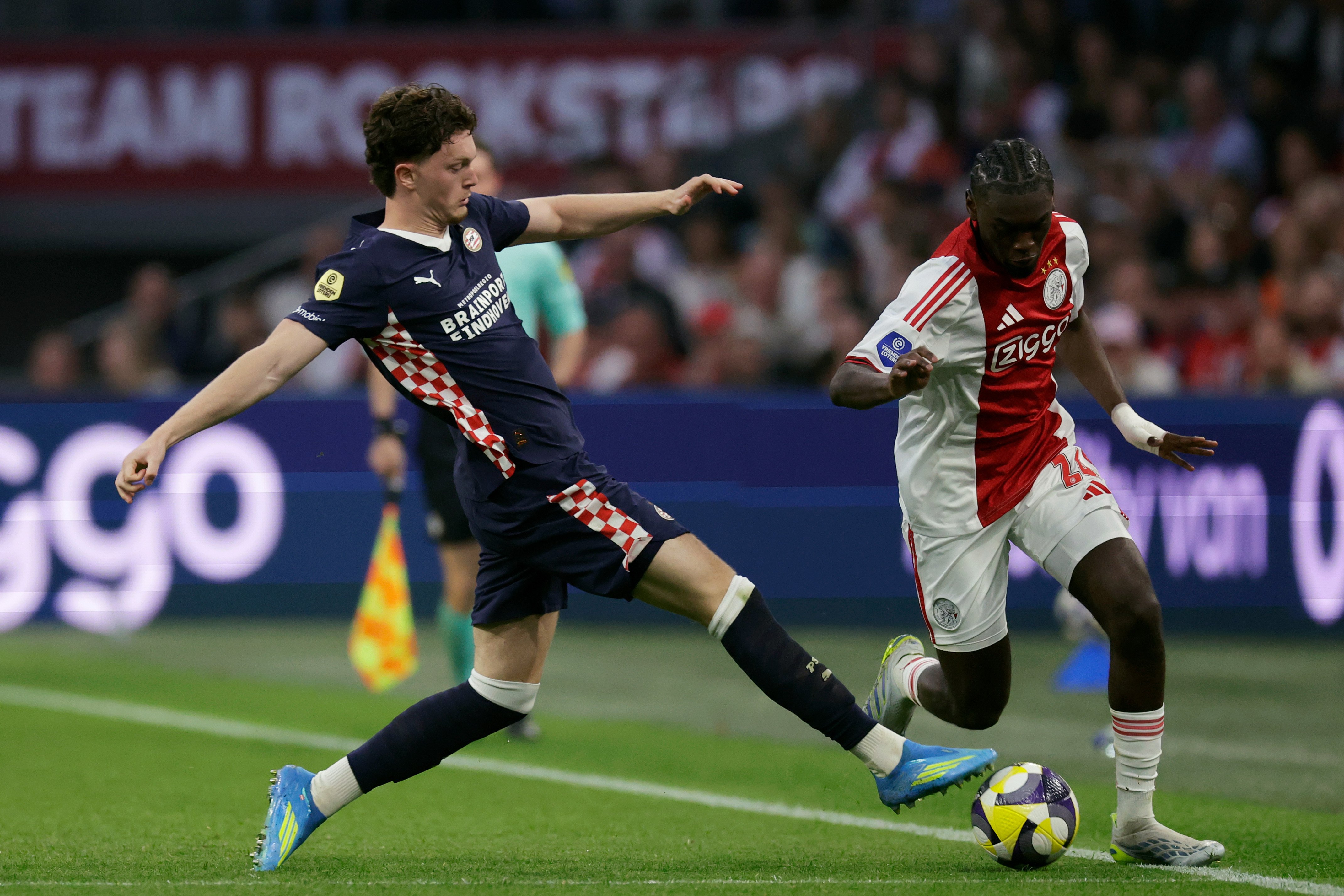 Ajax zakte in de tweede helft opnieuw weg volgens kijkers