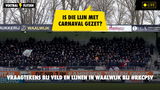 Vraagtekens bij veld en lijnen in Waalwijk: "Is die lijn met carnaval gezet?"