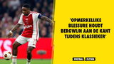 'Aderlating voor Ajax: Bergwijn afwezig tegen Feyenoord'