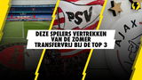 Transfers op komst: aflopende contracten bij Ajax, Feyenoord en PSV