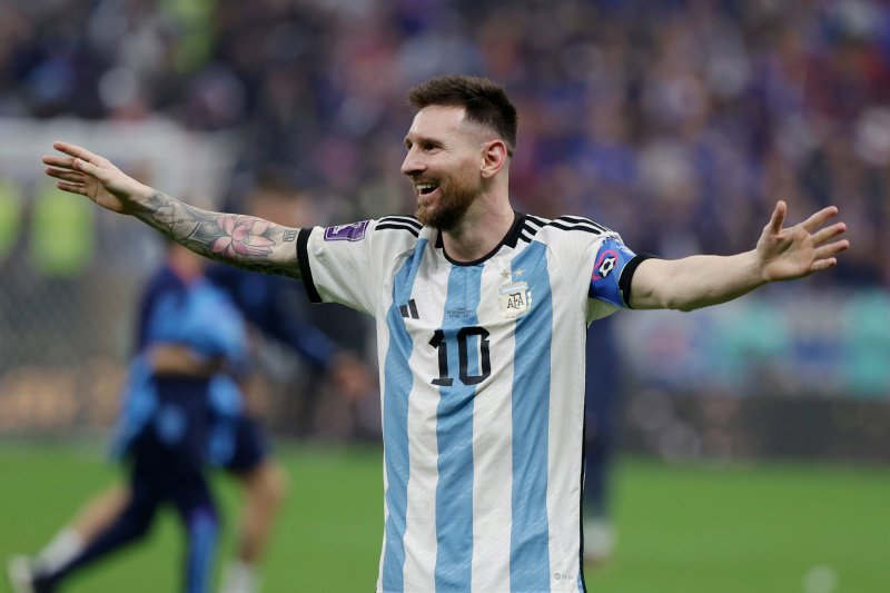 Messi was de gevierde man in het duel tussen de Argentijnen en de Algerijnen