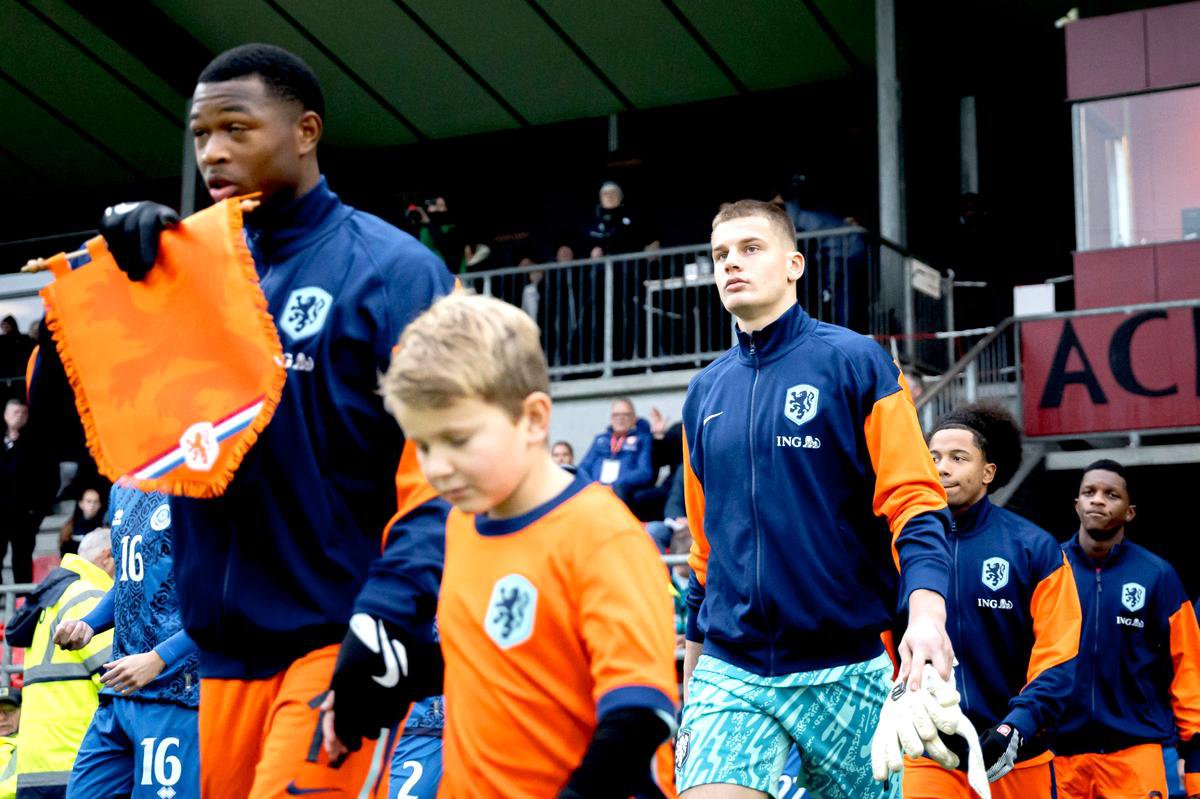 Joeri Heerkens bij Nederlands jeugdelftal