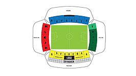 FC Utrecht vierde bezetter; alles over Stadion Galgenwaard