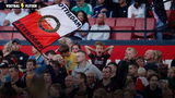 Feyenoorders reageren op de 1-0 van PSV