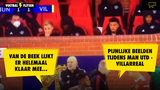 Pijnlijke beelden: Gefrustreerde Van de Beek woedend na reservebeurt tegen Villarreal