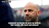 Gemengde gevoelens bij Bosz na remise: "Niet gelukt, wél alles aan gedaan"