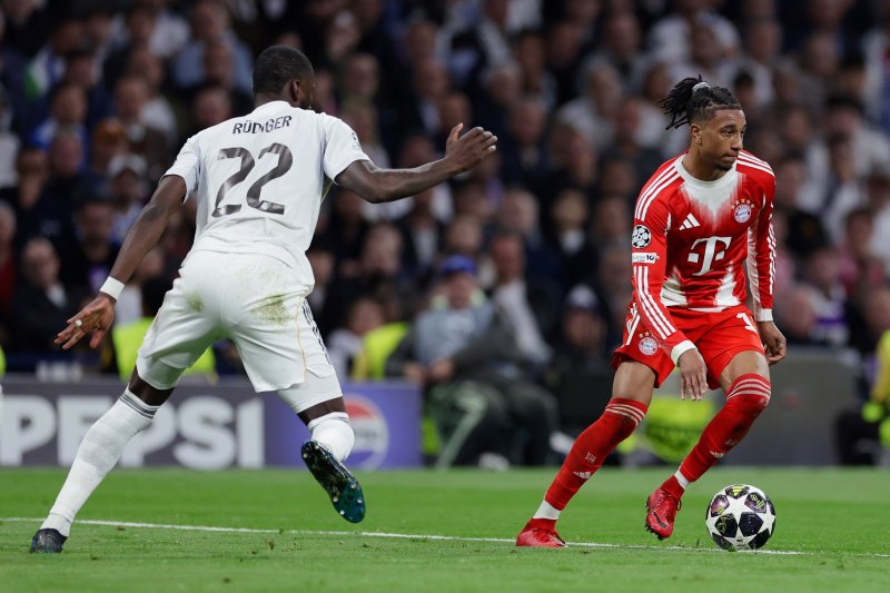 Michael Olise was weer in bloedvorm tegen Real Madrid