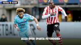 Sparta - Feyenoord hier in actie Tonny Vilhena met Mathias Pogba, de broer van.