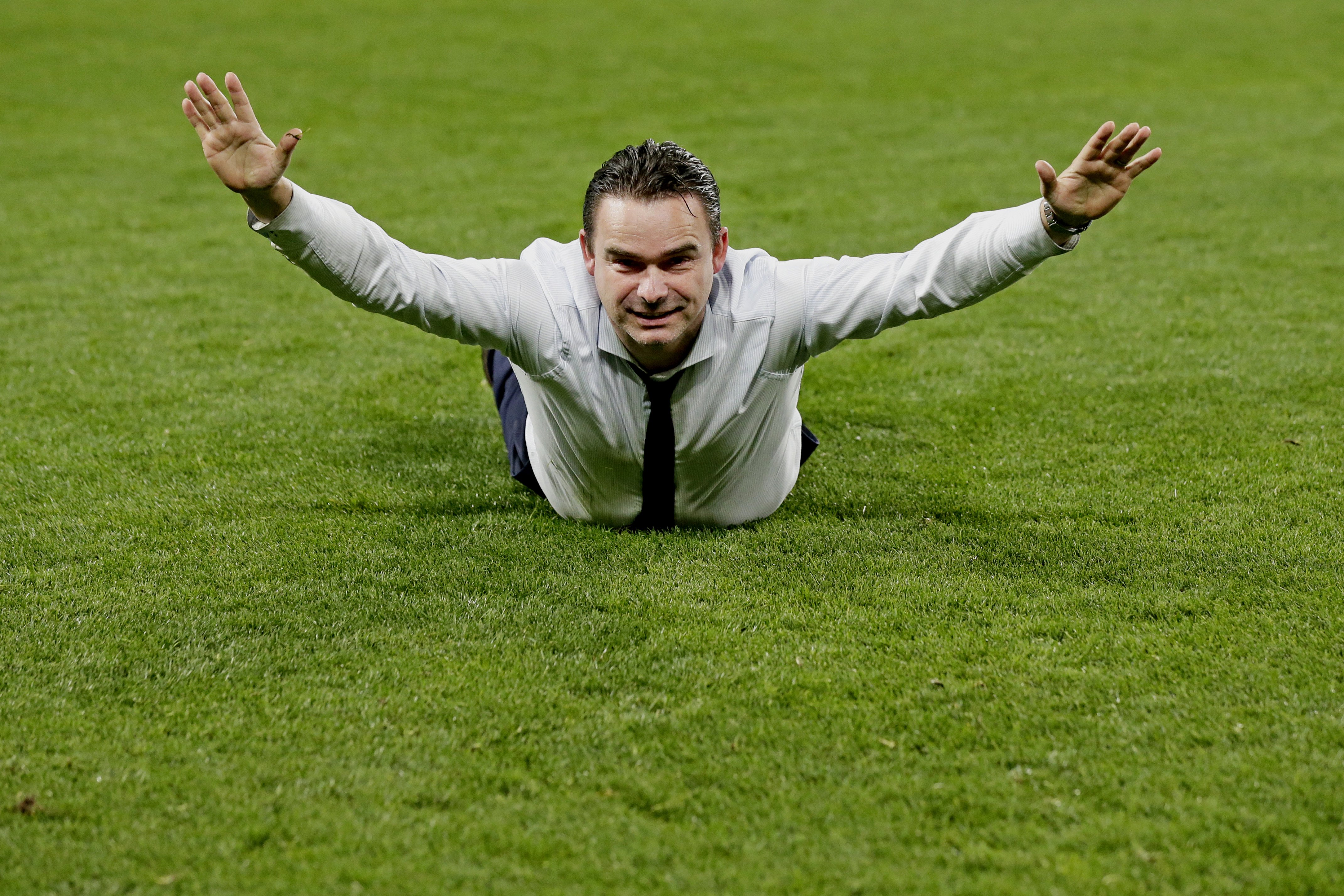 Marc Overmars tijdens zijn periode als Ajax.