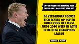 PSV'er sluit interlandcarrière niet af: "Kan erover nadenken"