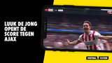 VIDEO GOAL: Luuk de Jong kopt PSV binnen kwartier op voorsprong #PSVAJA