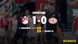 Pijnlijke nederlaag voor PSV op bezoek bij FC Emmen (1-0)