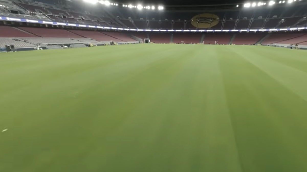 Het vernieuwde Camp Nou: de modernste versie van Barça’s iconische stadion.