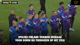 Kippenvel: Spelers Finland vormen erehaag voor Denen bij terugkeer op het veld (VIDEO)