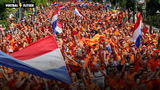 Oranje-fans massaal naar Hamburg