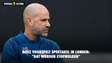 Bosz voorspelt spektakel in Londen: "Dat worden stofwolken"