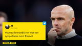 Leedvermaak bij concurrentie na nieuw puntenverlies van Ajax: "Schreuder moet blijven!"