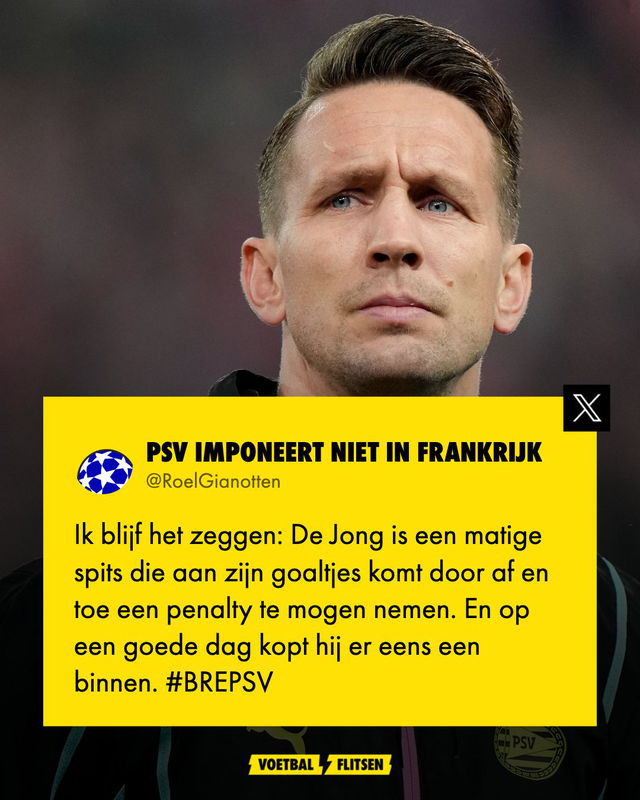 kritiek op luuk de jong