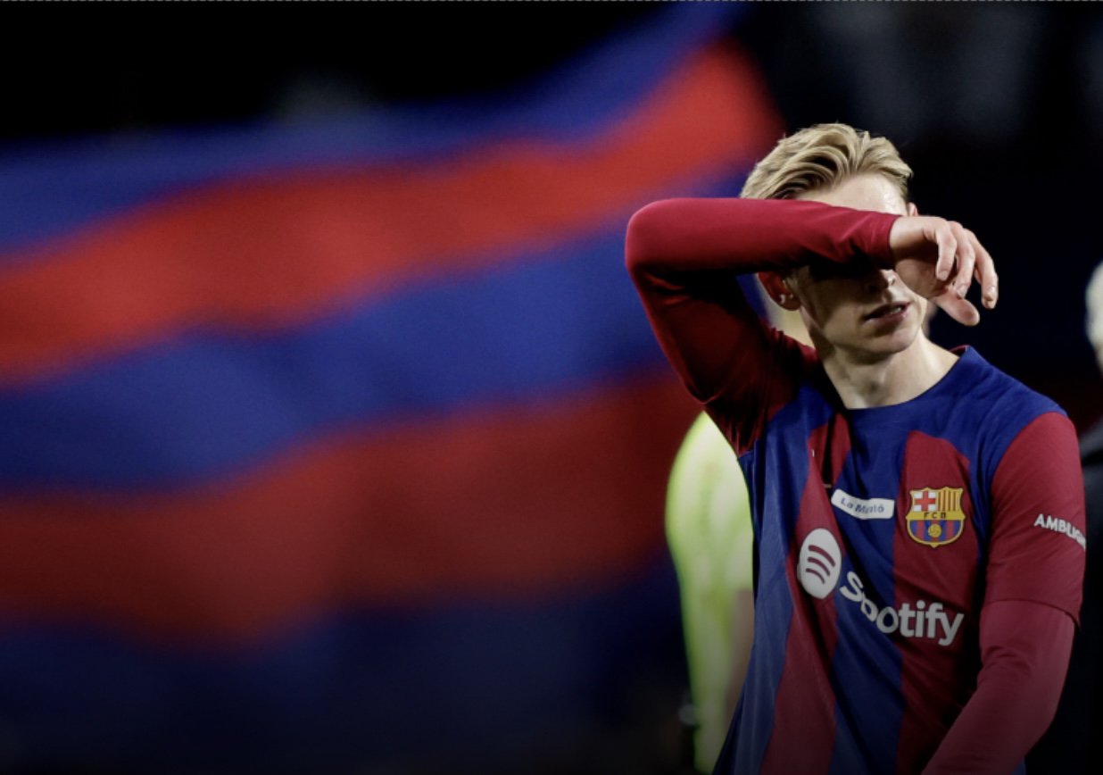 Frenkie de Jong in afwachting van een nieuw Barça-contract, terwijl hij samen met Mikky Kiemeney hun tweede kindje verwacht.