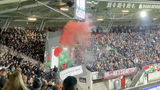 Bijzonder: NEC-fans creëren kunstwerk tijdens duel met Sparta