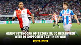 Grijpt Feyenoord op bezoek bij SC Heerenveen weer de koppositie? Zet in en win!