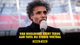 Pierre van Hooijdonk keert zondag terug aan tafel bij Studio Voetbal, zo maakt de NOS zaterdagavond bekend.