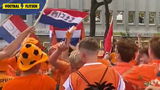 Oranje-fans maken groot feest in Dortmund