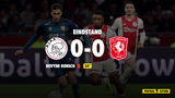 Tiental Ajax houdt stand tegen FC Twente