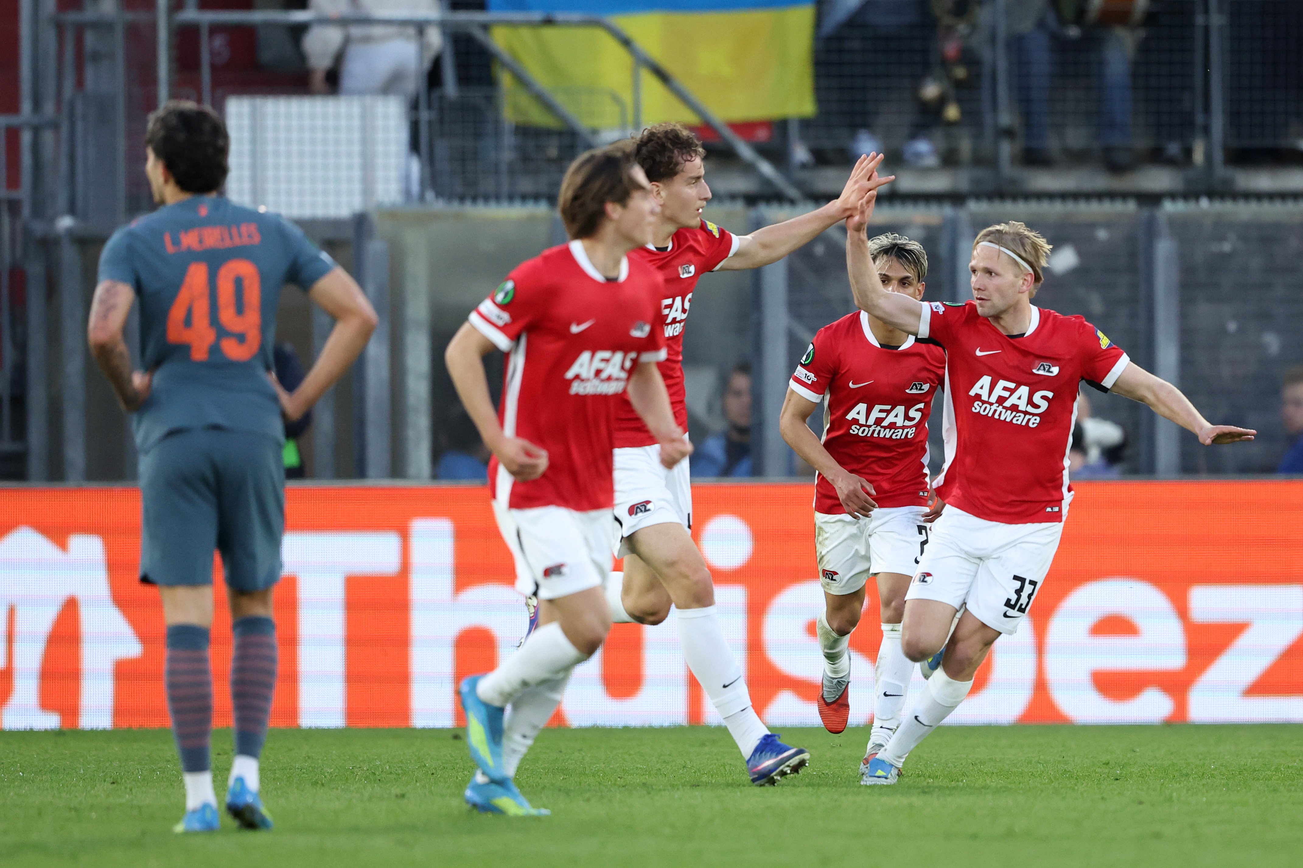 AZ koos tegen Sjachtar al zichtbaar voor de bekerfinale