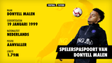 Spelerspaspoort van Donyell Malen