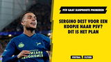Sergino Dest van PSV viert doelpunt