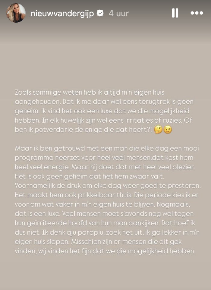 Aju paraplu: Minouche van der Gijp over haar aanpak om huwelijk te redden