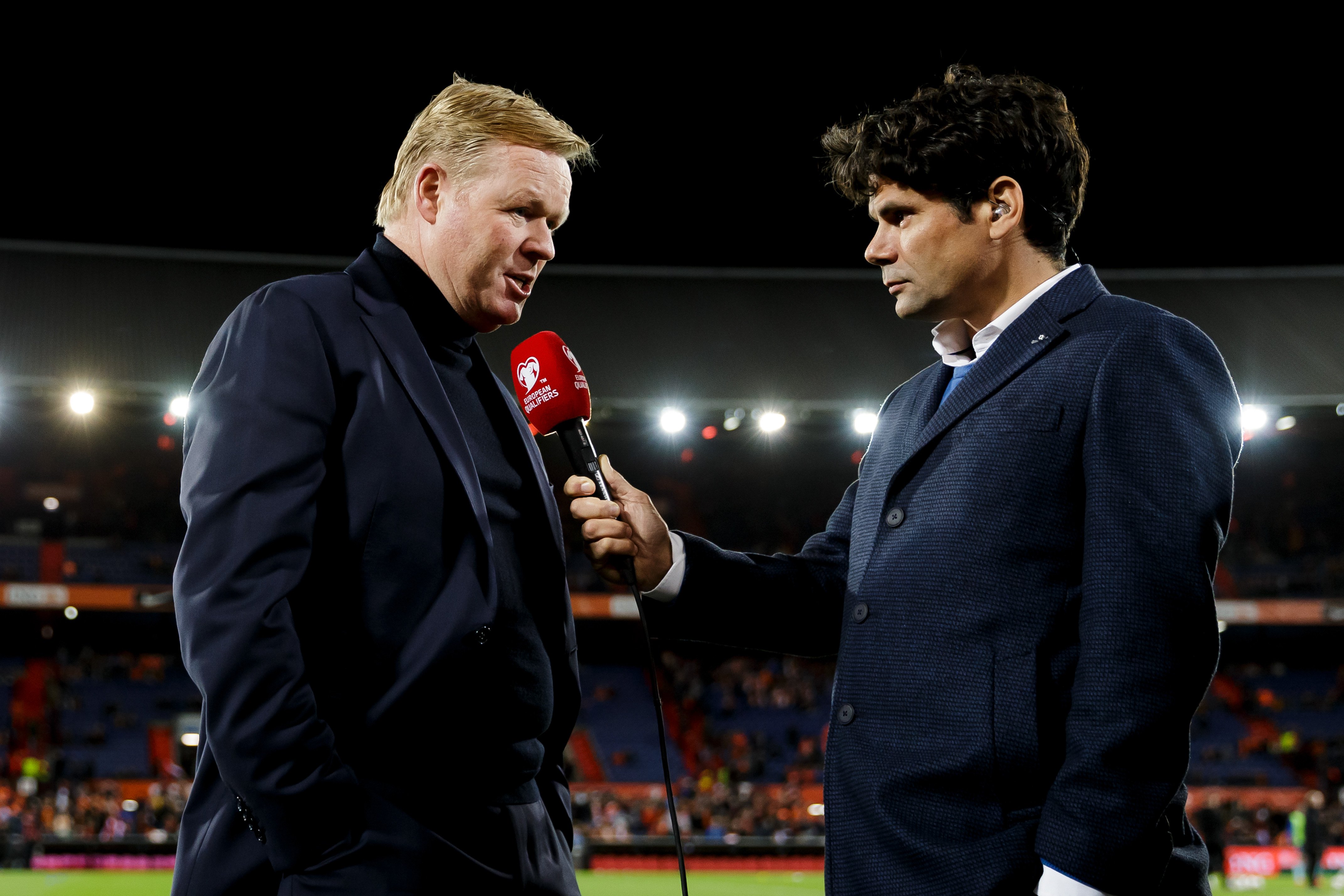 Jeroen Stekelenburg en Ronald Koeman