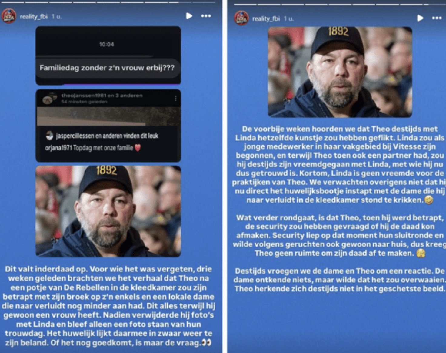 Theo Janssen betrapt met broek op de enkels:  Mag ik het nog even afmaken?