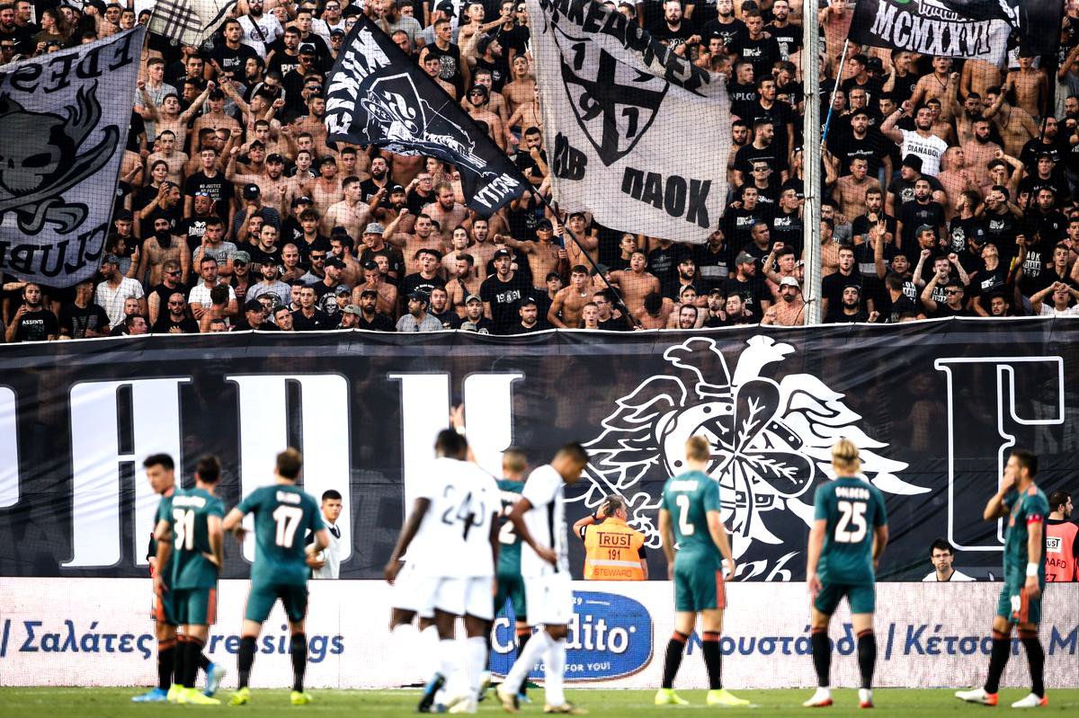 Fans van PAOK Saloniki